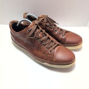 Allen Edmonds Brown Leather Sneakers